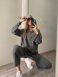 Completo sportivo grigio