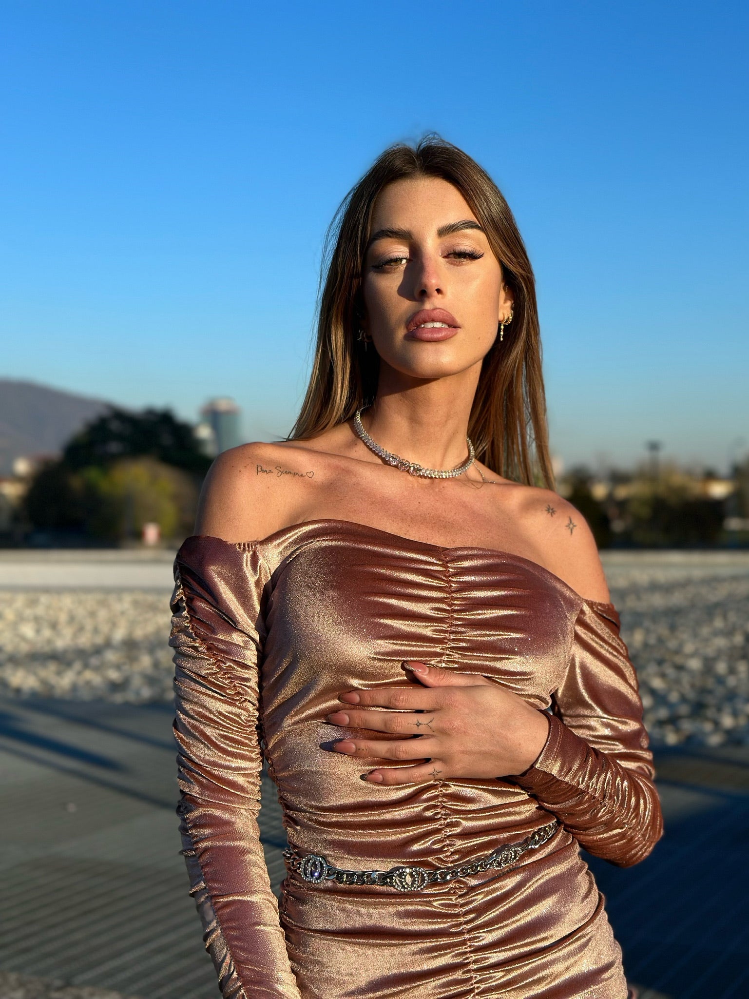 Collana con cuori