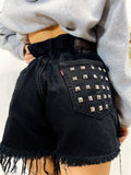 Short Levi’s Vintage con Borchie Nero