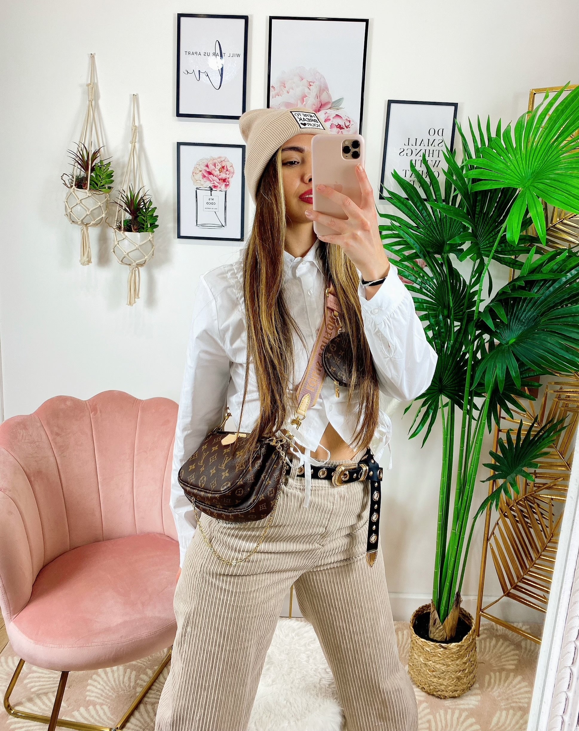 Camicia con arricciatura laterale