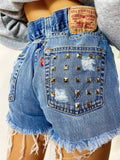 Short Levi’s Vintage con Borchie