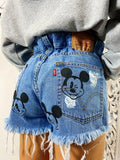 Short Levi’s Vintage con stampa bagno medio