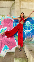 Completo influencer Pantalone e Top