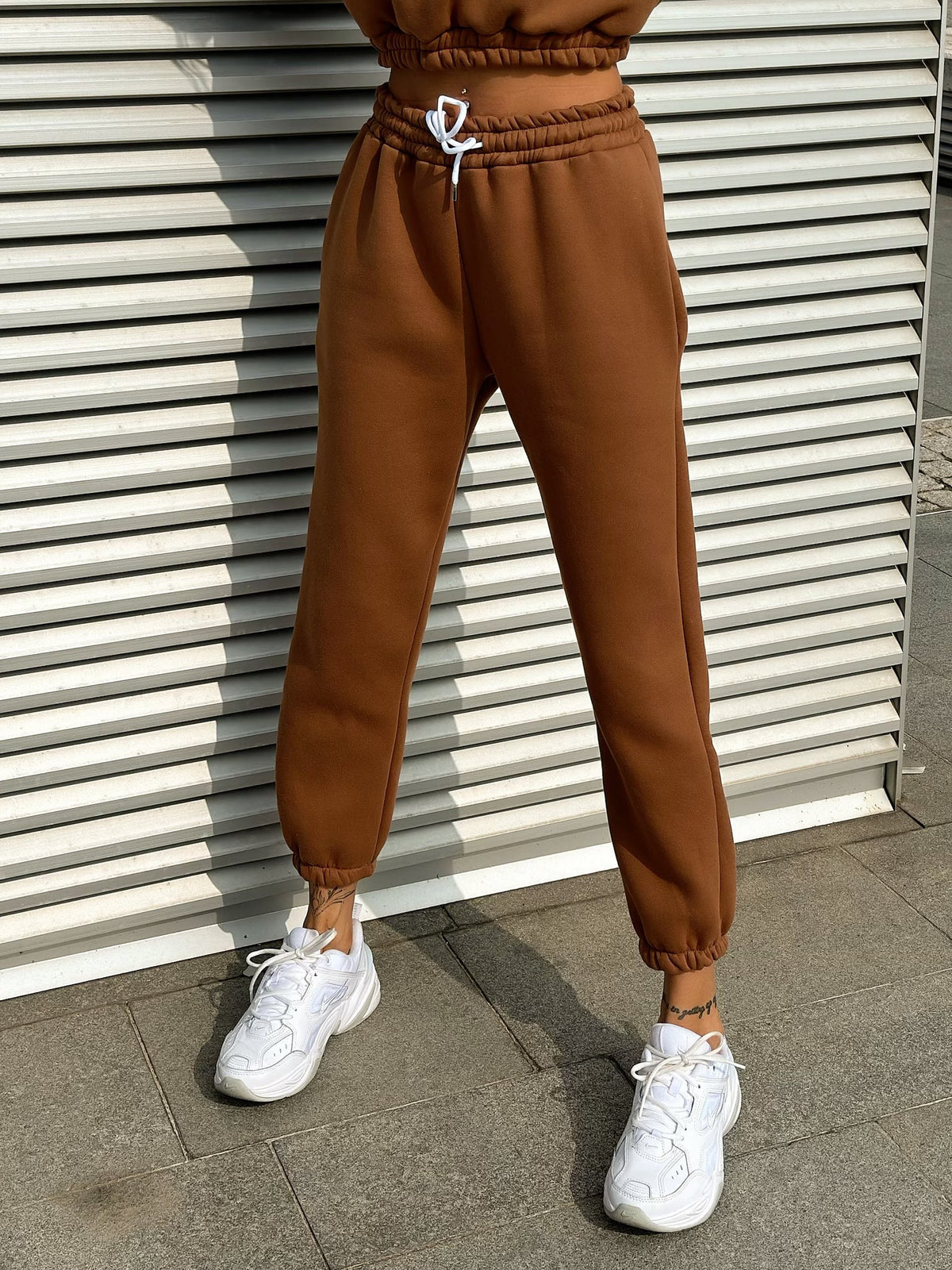 Tuta sportiva due pezzi choco