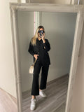 Completo sportivo nero