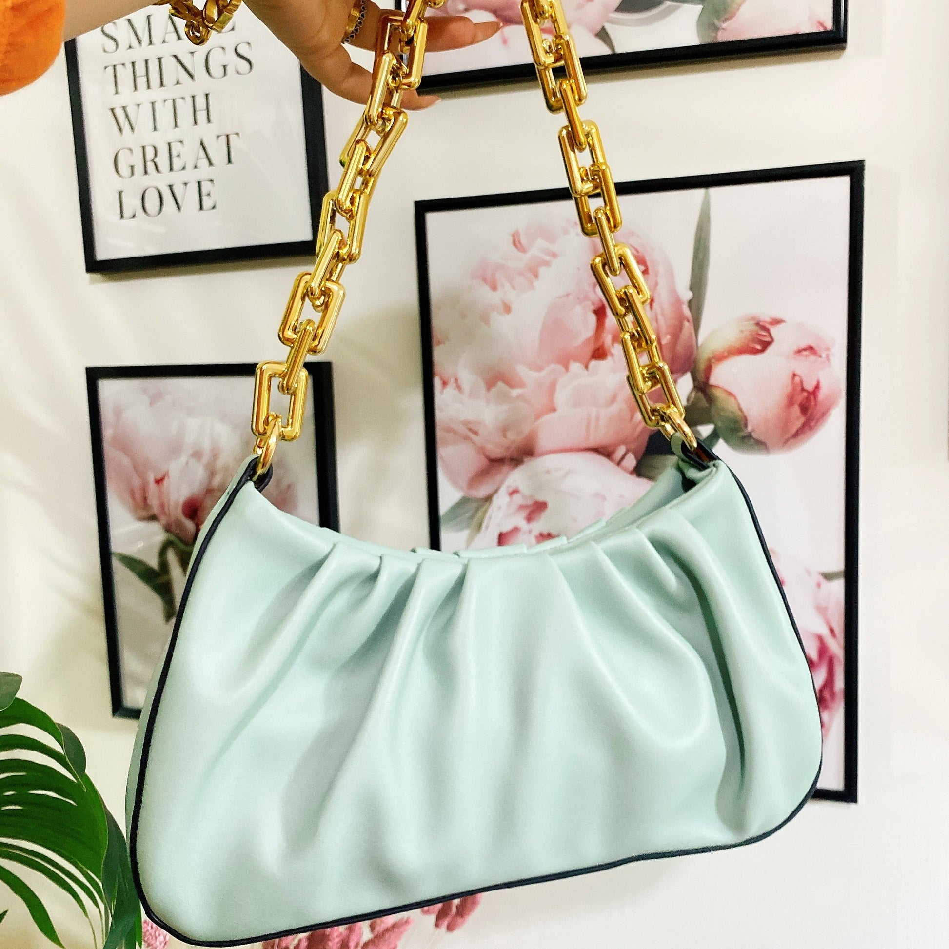 Bag con catena e tracolla