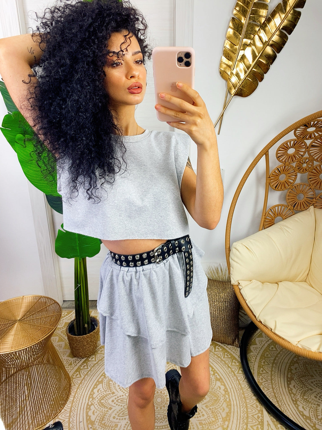 Completo sportivo maglia e gonna