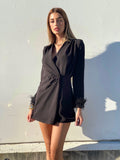 Blazer con piume