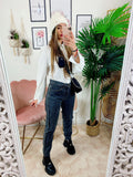 Jeans Levi’s Vintage a caramella grigio chiaro
