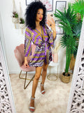 Tutina a kimono lilla