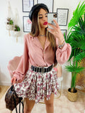 Camicia con taschine Rosa