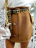 Pantagonna con bottoni oro