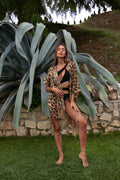Pareo gold Leopard