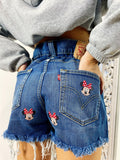 Short Levi’s Vintage bagno scuro con stampe