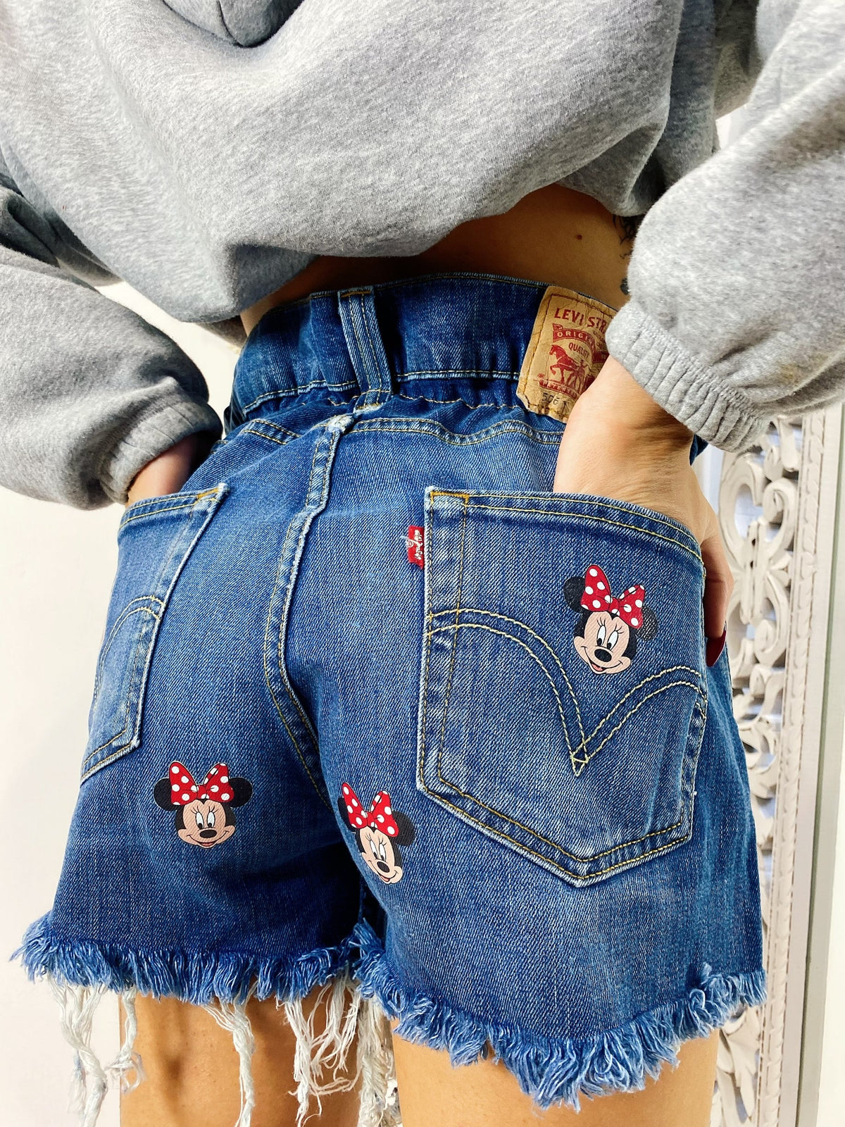 Short Levi’s Vintage bagno scuro con stampe