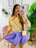 Short lilla ampio