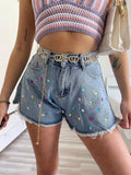 Short a farfalla con gemme