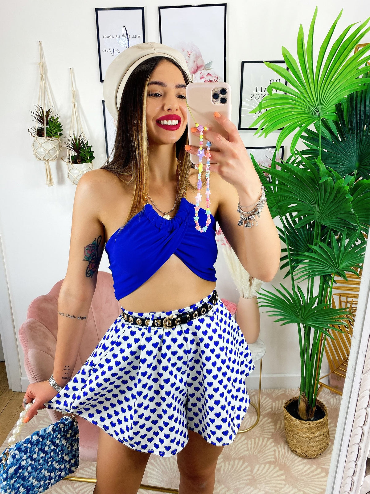 Short con Cuori