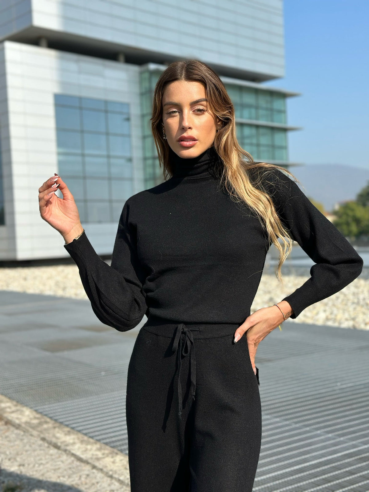 Completo Maglia e pantalone quality nero