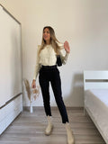 Maglione spalle bombate