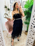 Gonna in tulle a balze