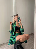 Bralette in pizzo con bottoni gioiello nera