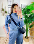 Completo Maglia e pantalone quality Azzurro
