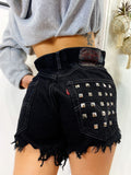 Short Levi’s Vintage con Borchie Nero