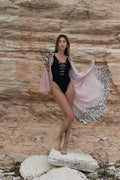 Kimono animalier rosa