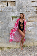Body con kimono e cintura