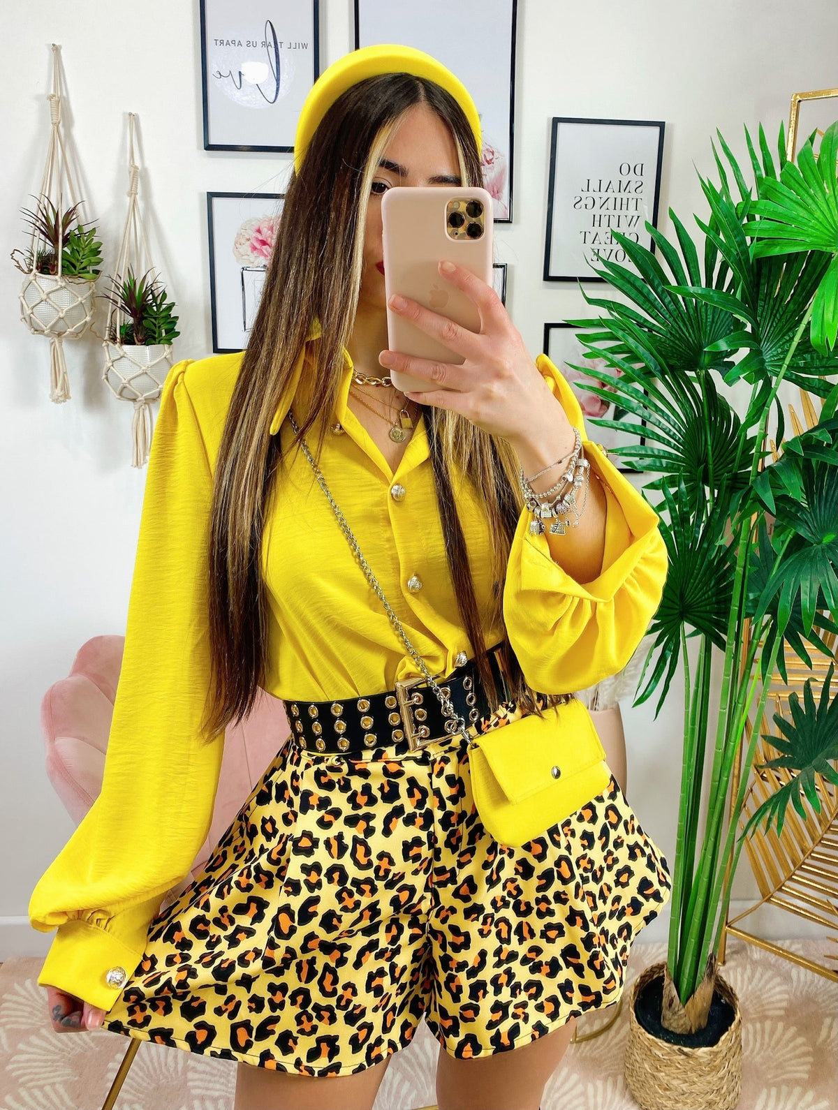 Short maculato Giallo