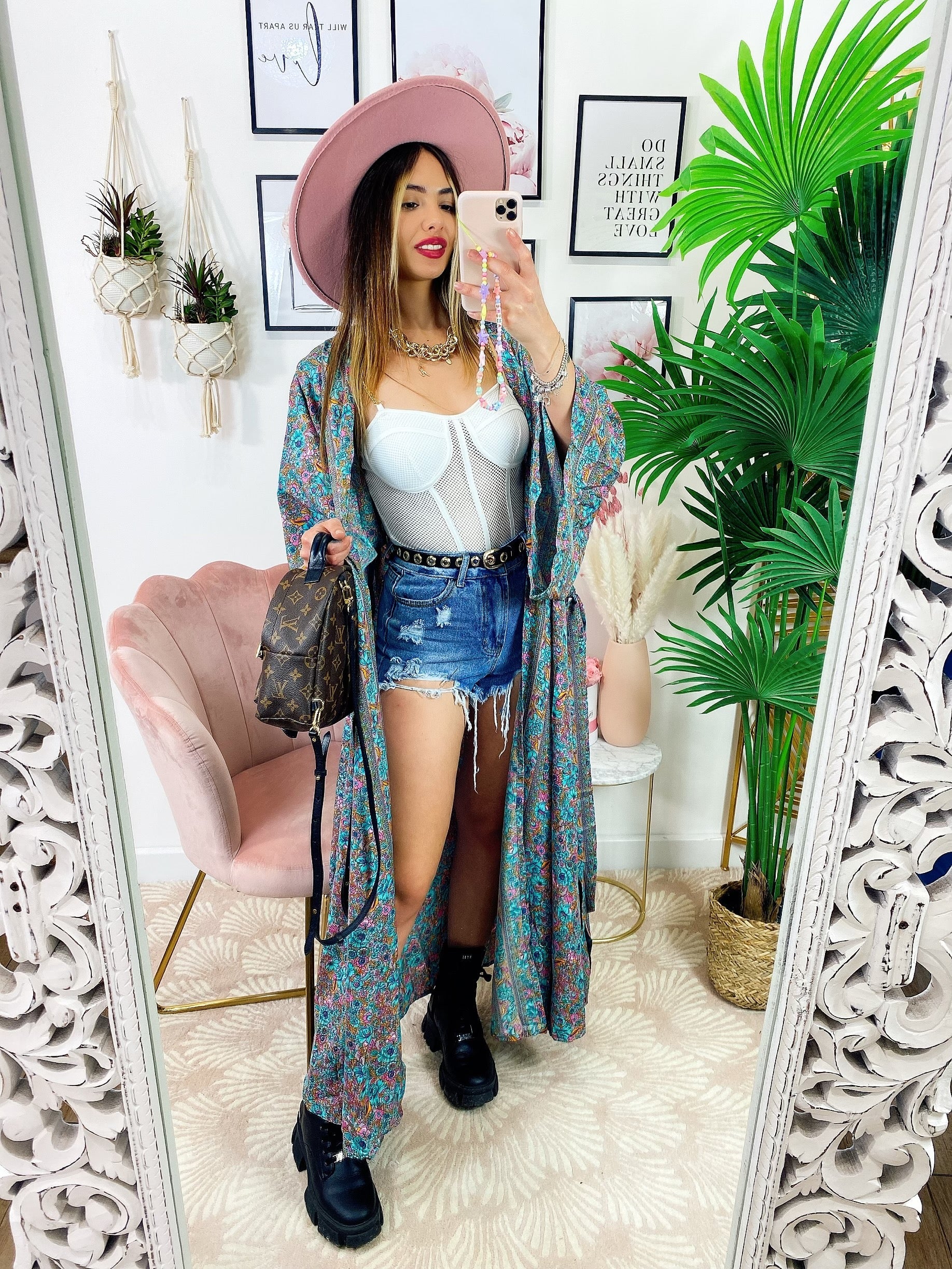 Kimono Tiffany rosa