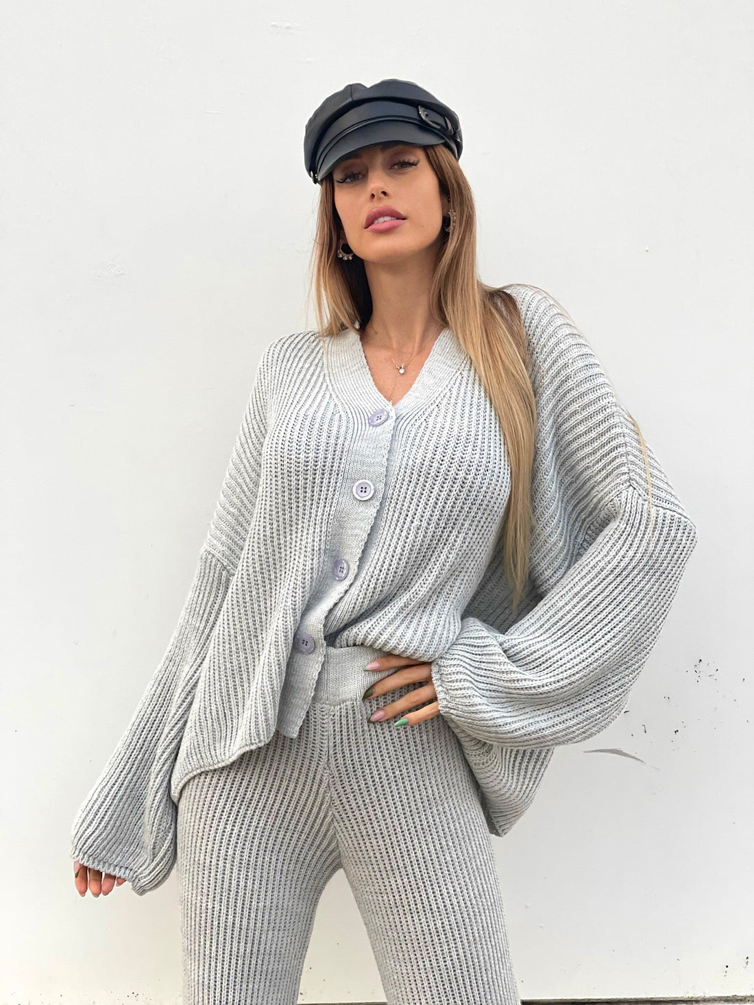 Completo Matchy grigio chiaro
