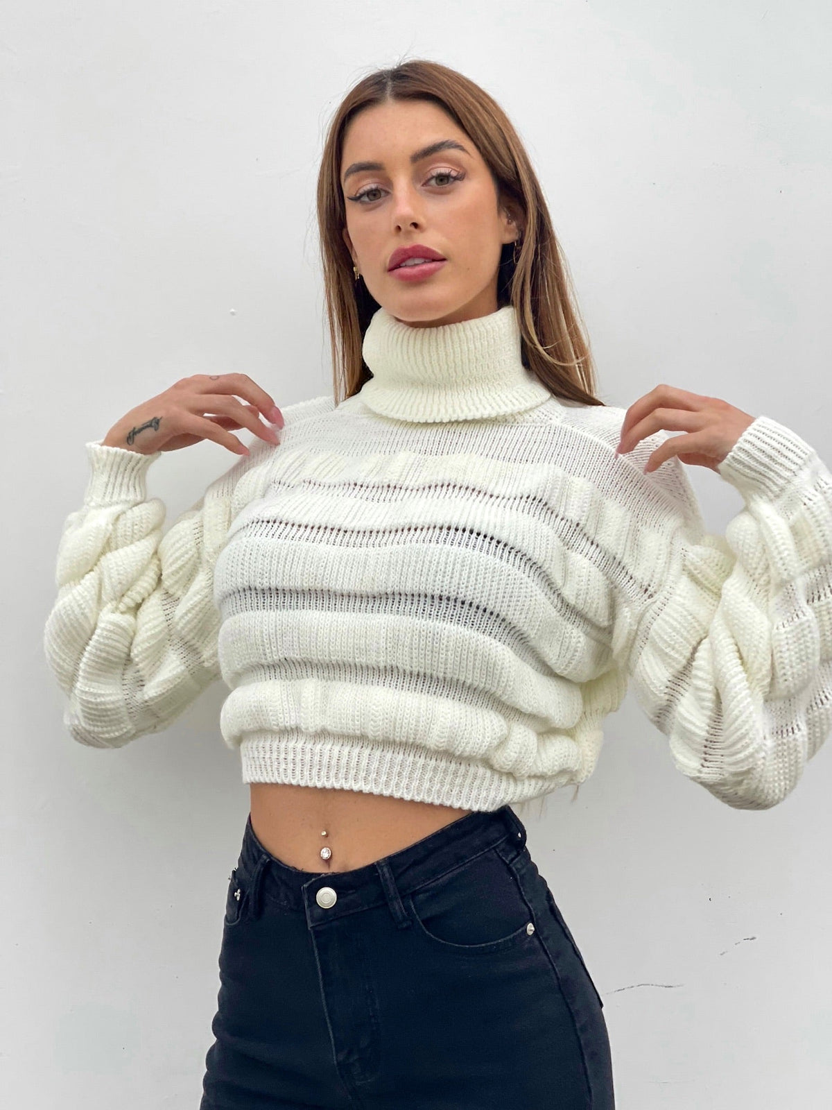 Maglione Rebel Bianco