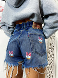 Short Levi’s Vintage con stampa Paperina bagno medio