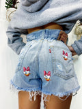 Short Levi’s Vintage con stampa Paperina bagno chiaro