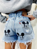 Short Levi’s Vintage bagno chiaro con stampe