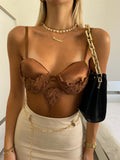 Body in pizzo choco
