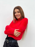 Maglioncino morbidissimo rosso