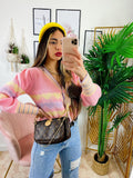 Maglioncino con Cuori Rosa e lilla