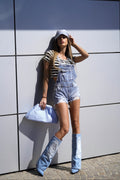 Stivale jeans tacco comodo