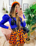 Short maculato Arancio