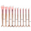 Set pennelli sirena Rosa Gold