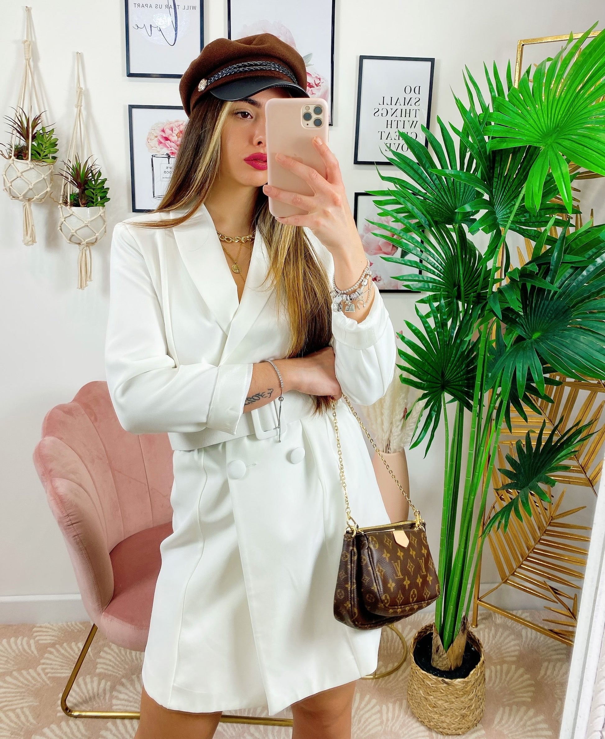Abito Blazer Bianco