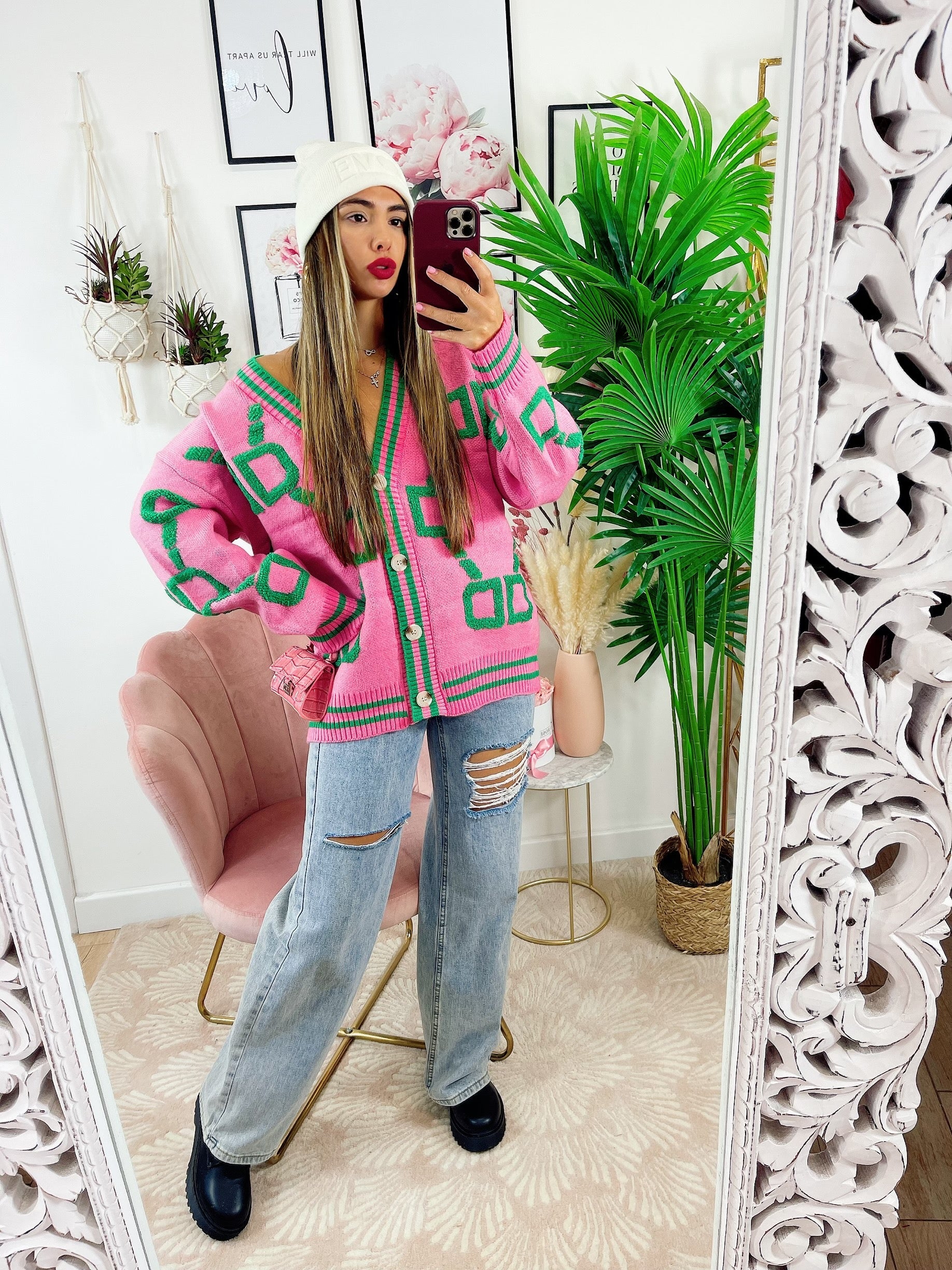 Cardigan influencer Top quality