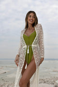 Body intero verde con catena oro