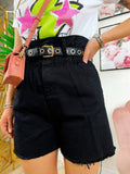 Short Nero con elastico