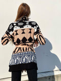 Cardigan con frange e cinta dettaglio Cipria