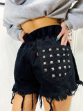 Short Levi’s Vintage con Borchie Nero