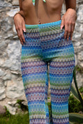 Bikini tre pezzi verde azzurro